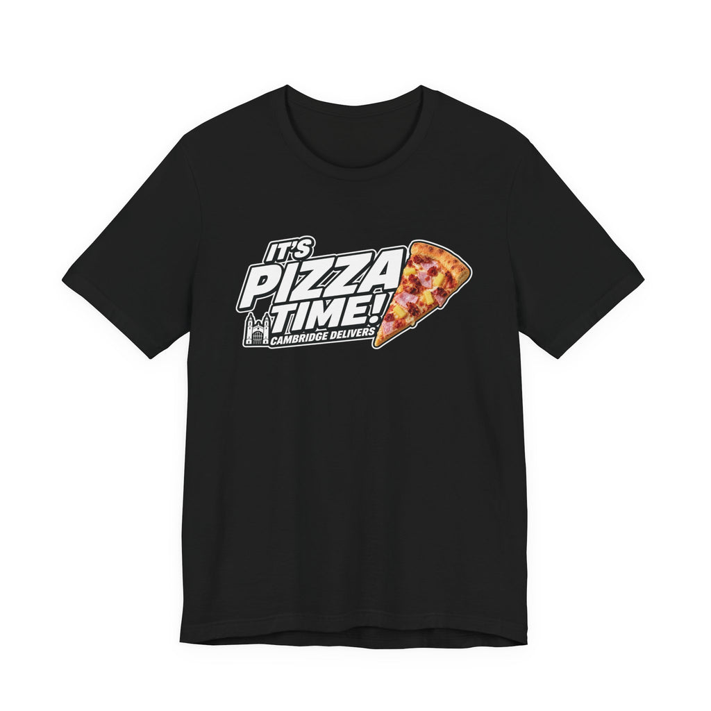 Pizza Time T-Shirt — "It's Pizza Time!" Slice Graphic Tee