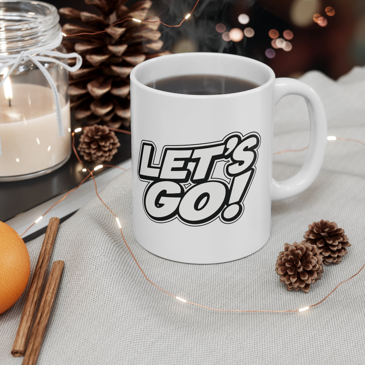 Cambridge Delivers - Let's Go Mug 11oz